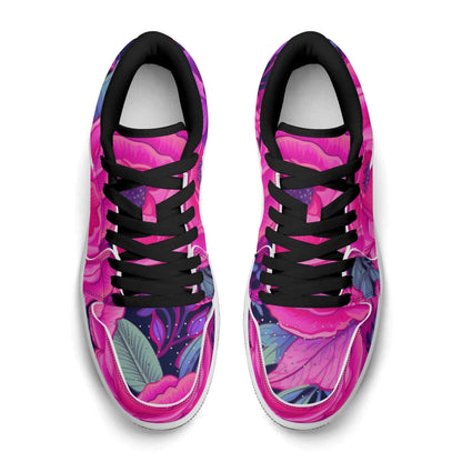pink-garden-low-top-leder-sneaker-fur-herren-sneaker-jlr-design-46009 - JLR Design