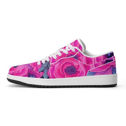 pink-garden-low-top-leder-sneaker-fur-herren-sneaker-jlr-design-48655 - JLR Design