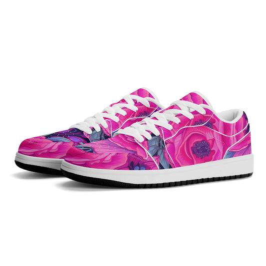 Pink Garden Low Top Leder Sneaker für Herren Sneaker JLR Design