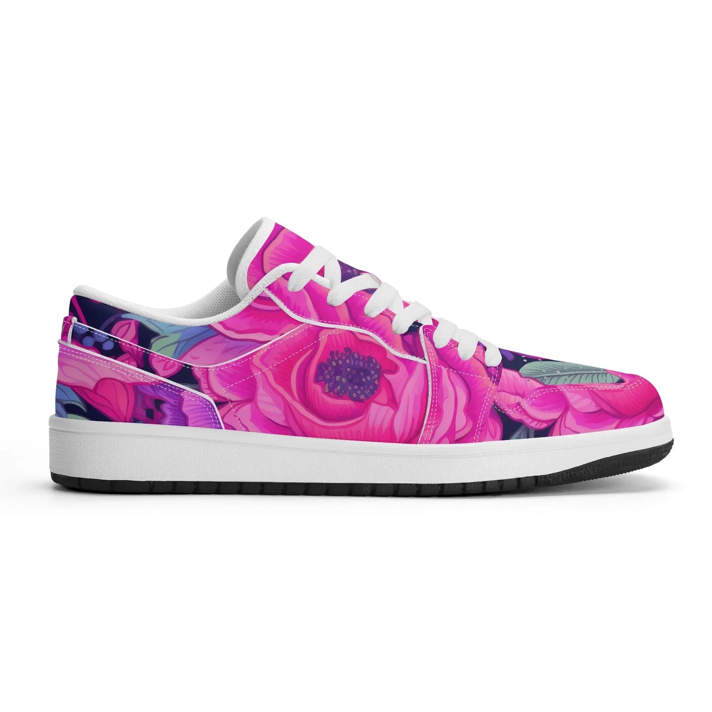 pink-garden-low-top-leder-sneaker-fur-herren-sneaker-jlr-design-10342 - JLR Design
