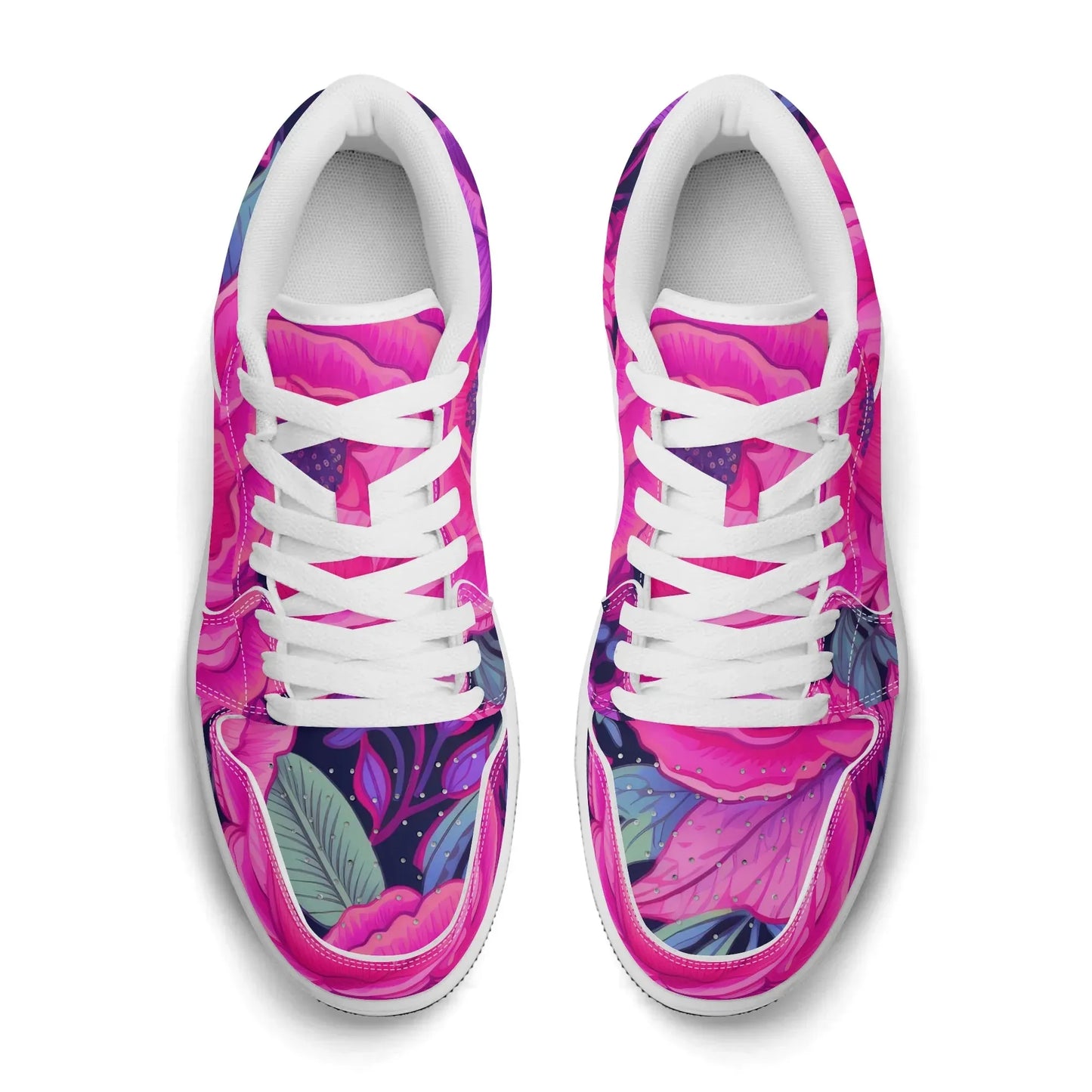 pink-garden-low-top-leder-sneaker-fur-herren-sneaker-jlr-design-47229 - JLR Design