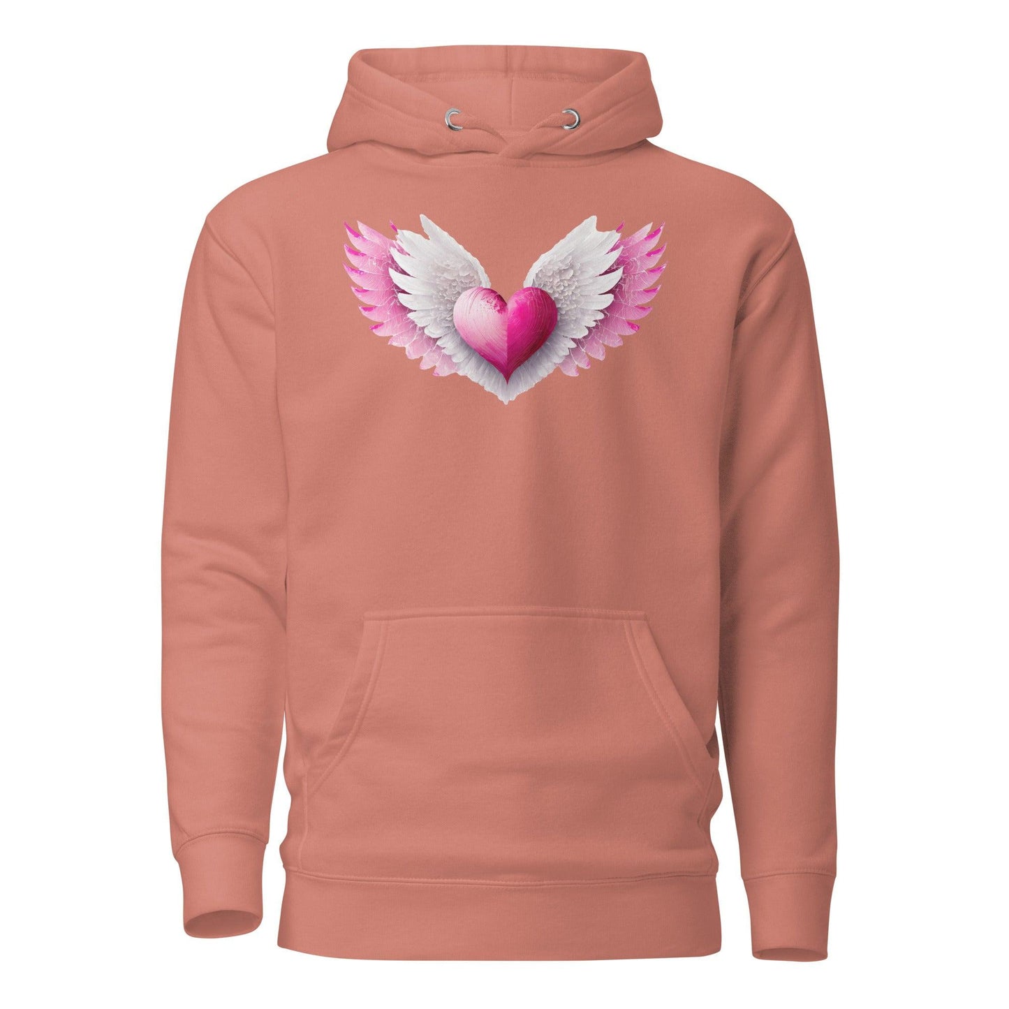 Pink Heart Hoodie Hoodie 59.99 Heart, Hoodie, Pink JLR Design