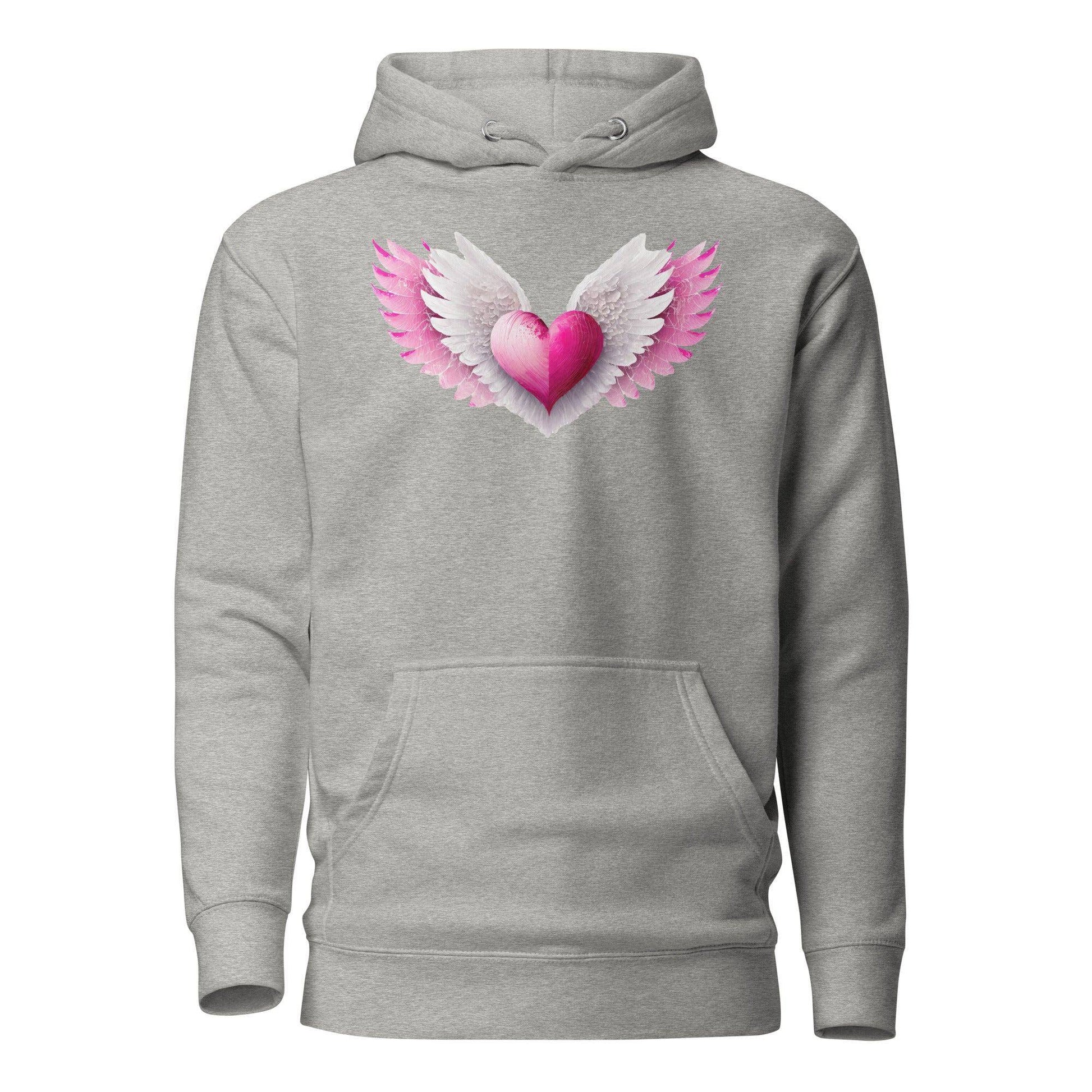 pink-heart-hoodie-hoodie-jlr-design-35295 - JLR Design