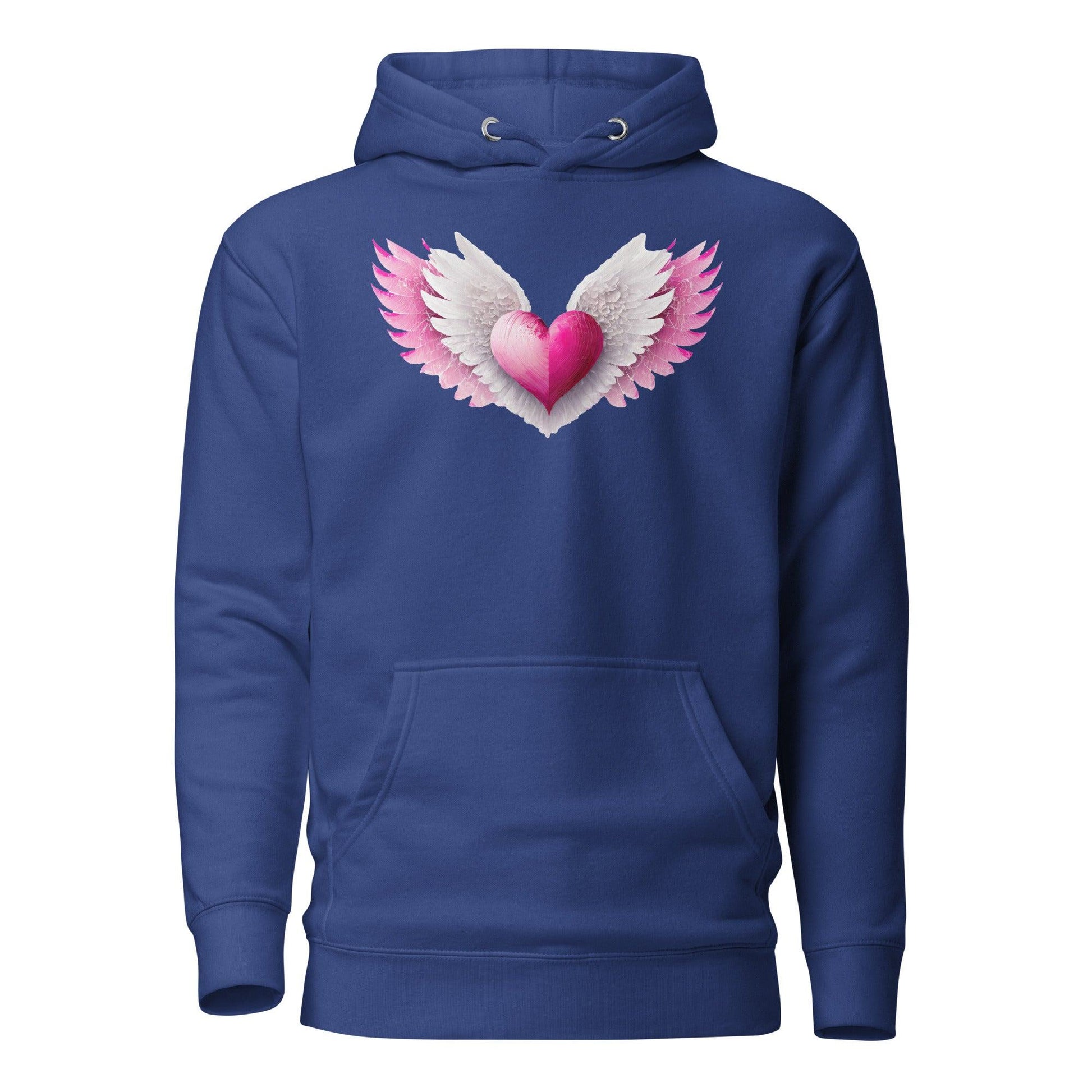 Pink Heart Hoodie Hoodie JLR Design