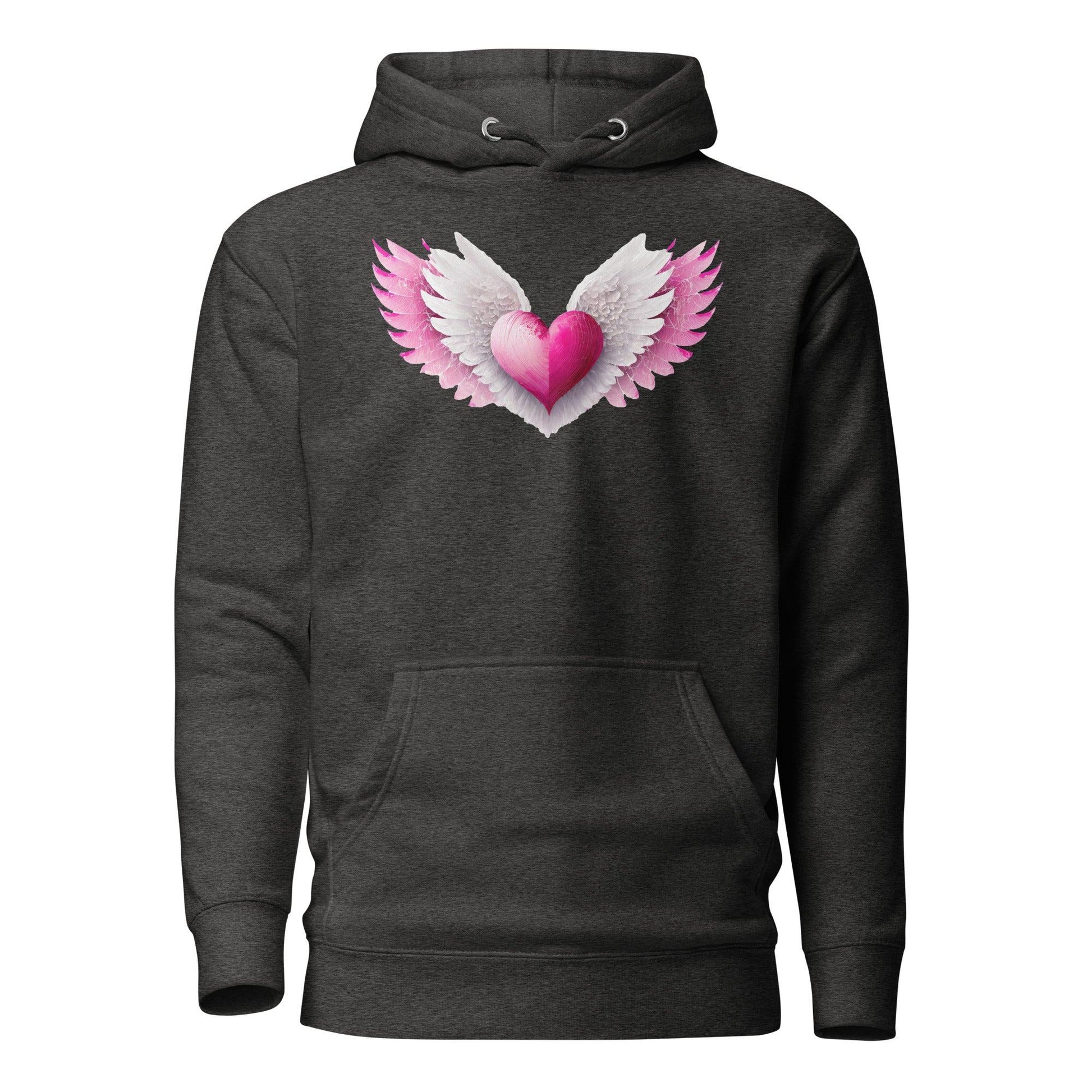 Pink Heart Hoodie Hoodie JLR Design