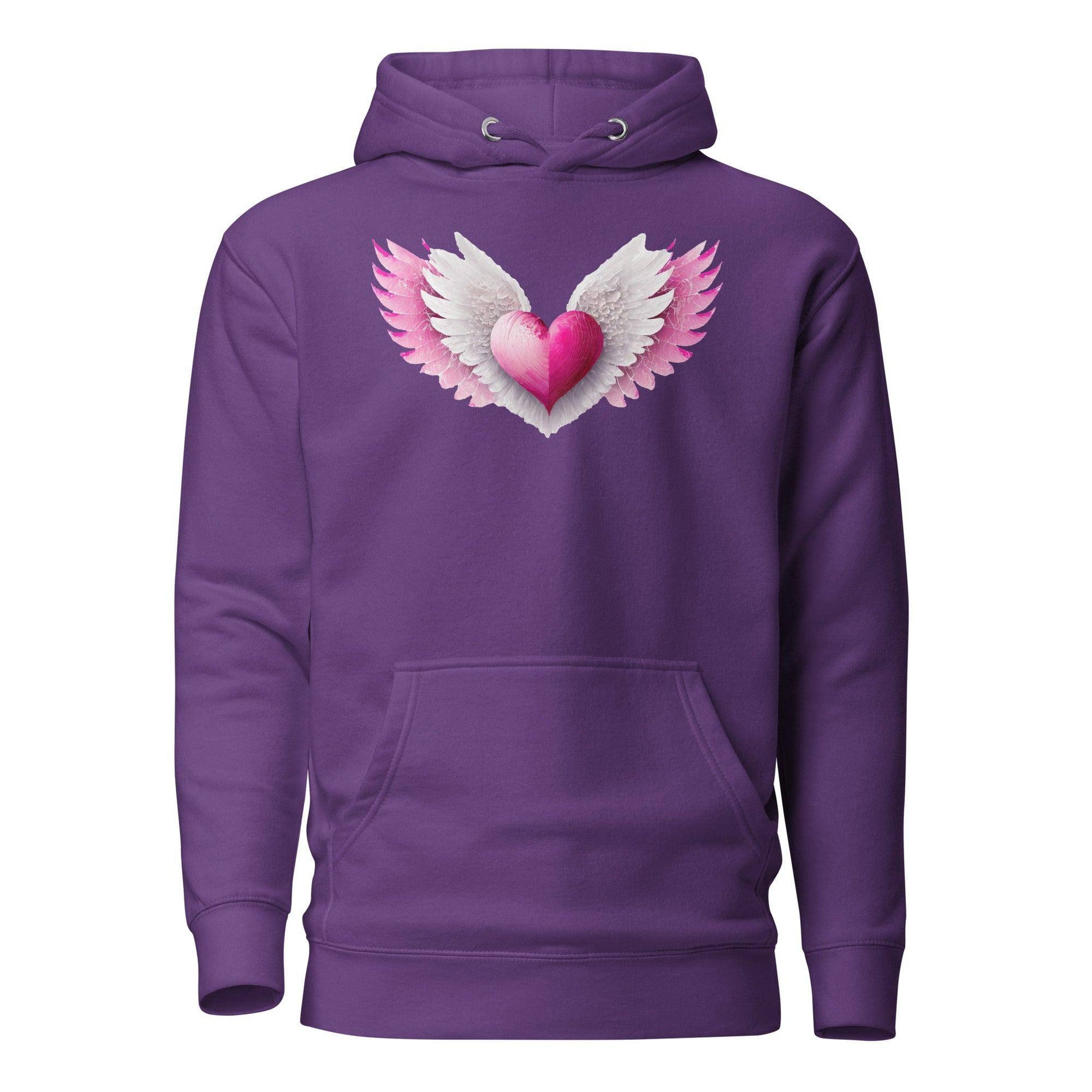 pink-heart-hoodie-hoodie-jlr-design-98207 - JLR Design
