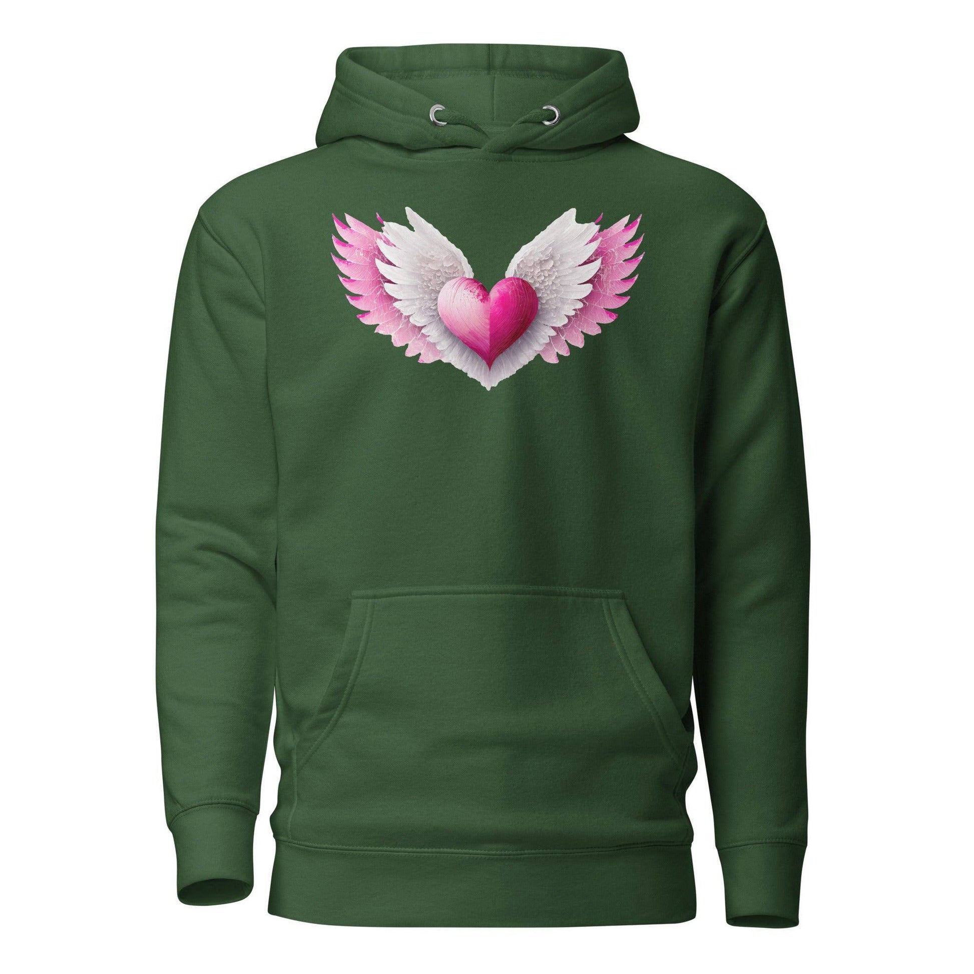 pink-heart-hoodie-hoodie-jlr-design-80374 - JLR Design