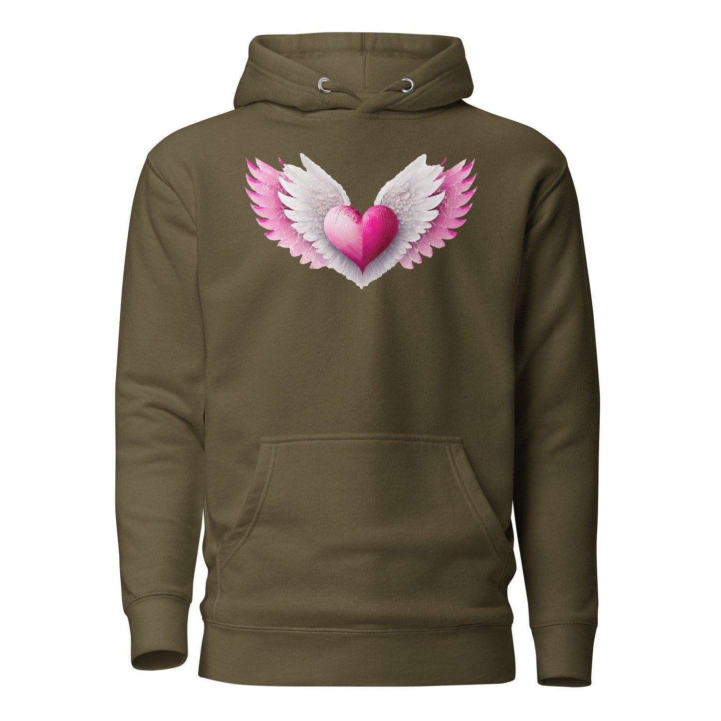 Pink Heart Hoodie Hoodie 59.99 Heart, Hoodie, Pink JLR Design