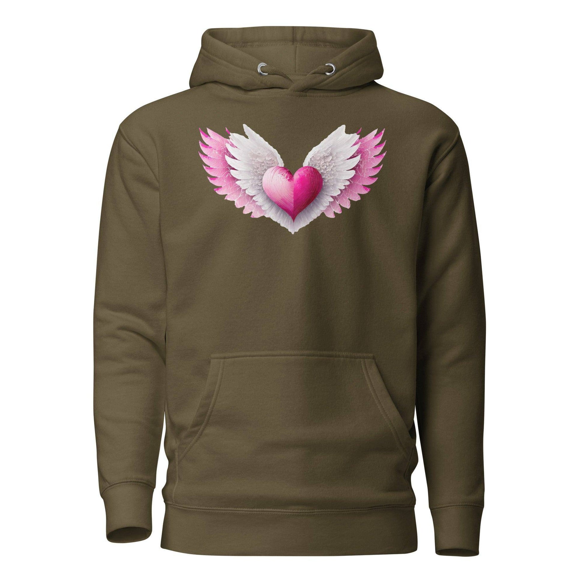 pink-heart-hoodie-hoodie-jlr-design-78950 - JLR Design