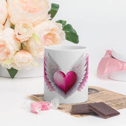 Pink Heart Tasse Tasse 34.99 Heart, Pink, Tasse JLR Design