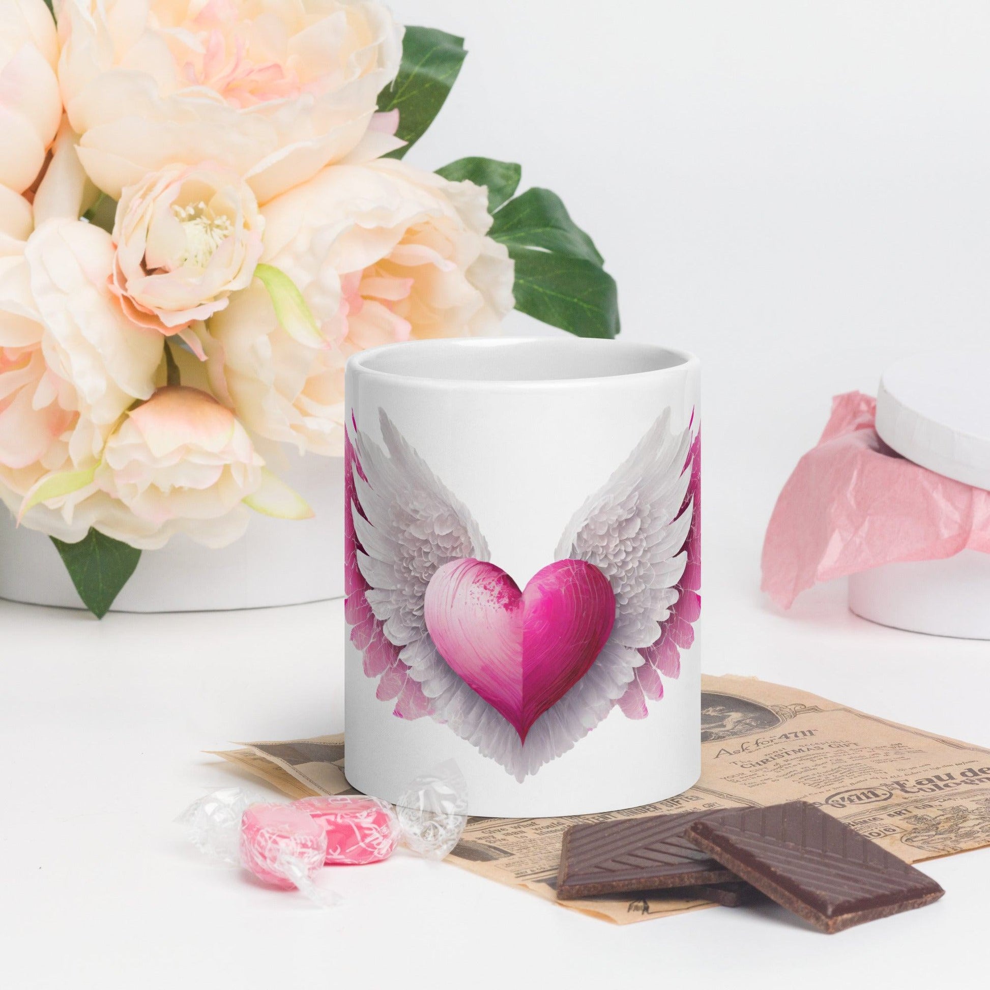 Pink Heart Tasse Tasse 34.99 Heart, Pink, Tasse JLR Design