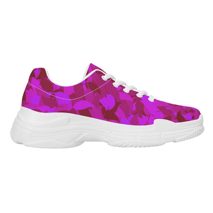 Pink Leaf Damen Chunky Sneakers Schuhe 79.99 Chunky, Damen, Leaf, Pink, Sneaker JLR Design