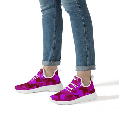 Pink Leaf Meeshy Lightweight Sneaker für Damen Sneaker 86.99 Damen, Leaf, Lightweight, Meeshy, Pink, Sneaker JLR Design