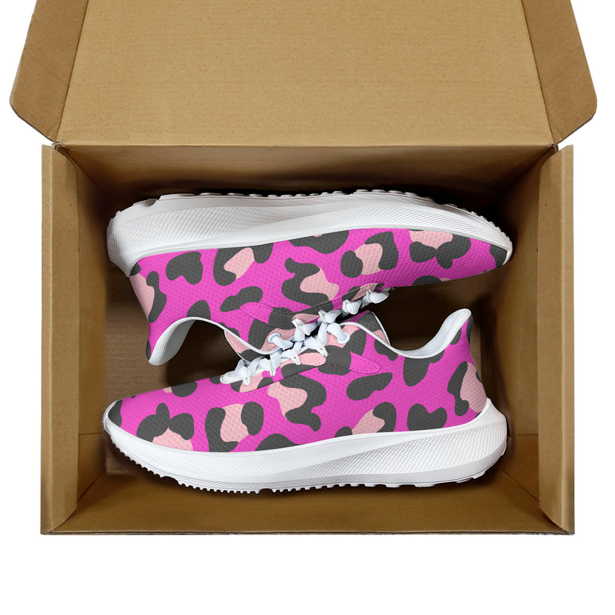 Pink Leopard AeroWave Performance Laufschuhe Sneakers JLR Design