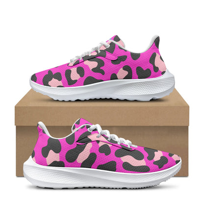 Pink Leopard AeroWave Performance Laufschuhe Sneakers JLR Design