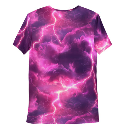 Pink Lightning Sport-T-Shirt für Herren Sport T-Shirt JLR Design