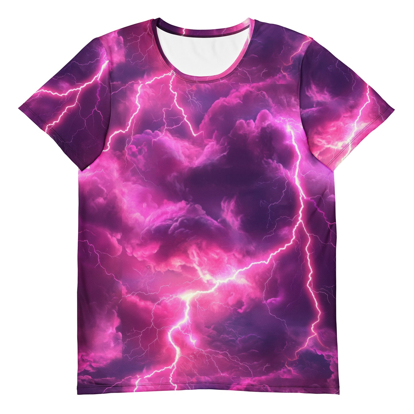 Pink Lightning Sport-T-Shirt für Herren Sport T-Shirt JLR Design