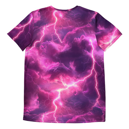 Pink Lightning Sport-T-Shirt für Herren Sport T-Shirt JLR Design