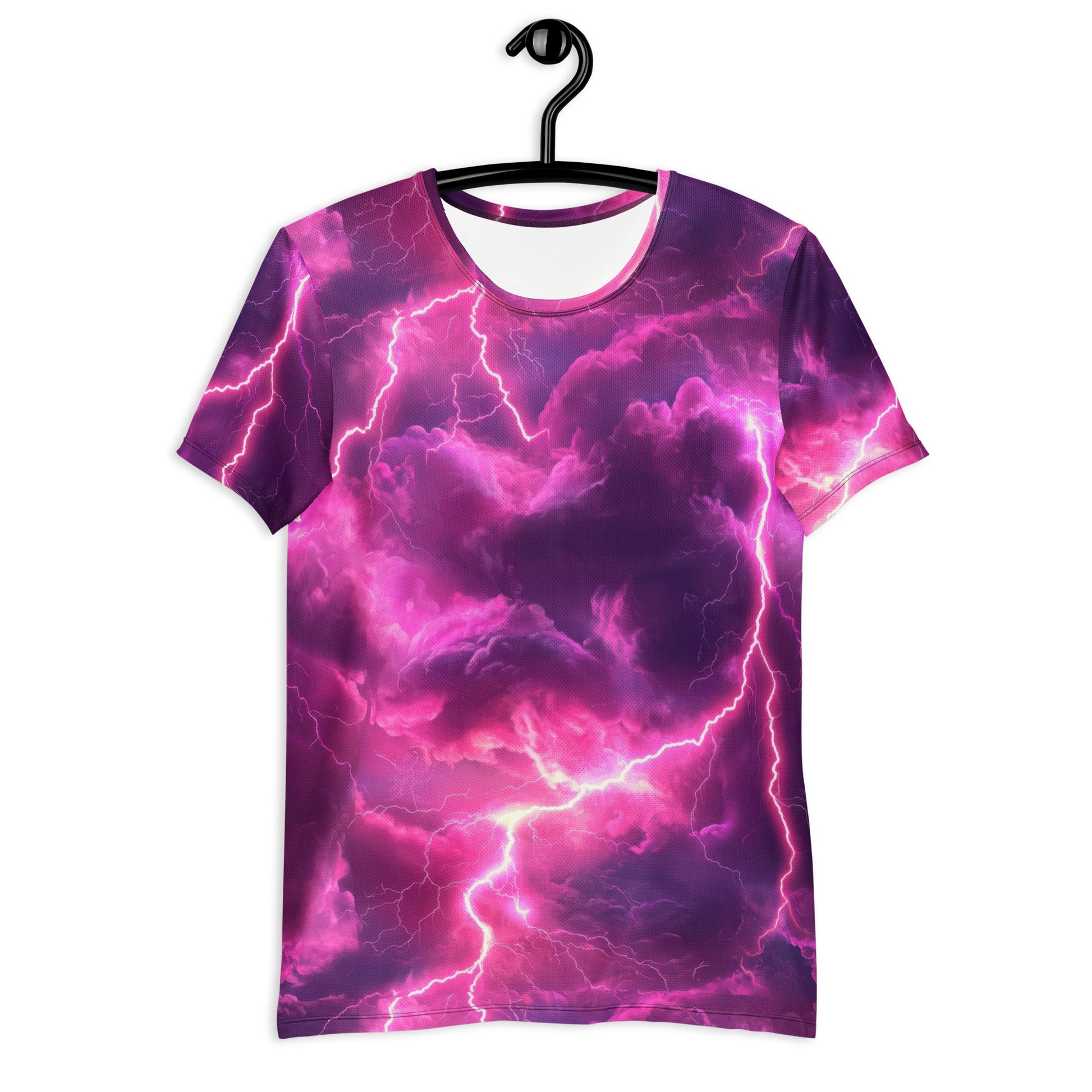 Pink Lightning Sport-T-Shirt für Herren Sport T-Shirt JLR Design