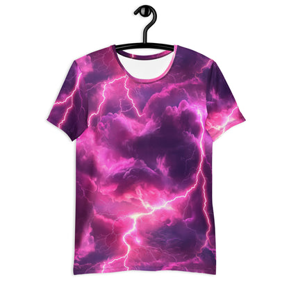 Pink Lightning Sport-T-Shirt für Herren Sport T-Shirt JLR Design