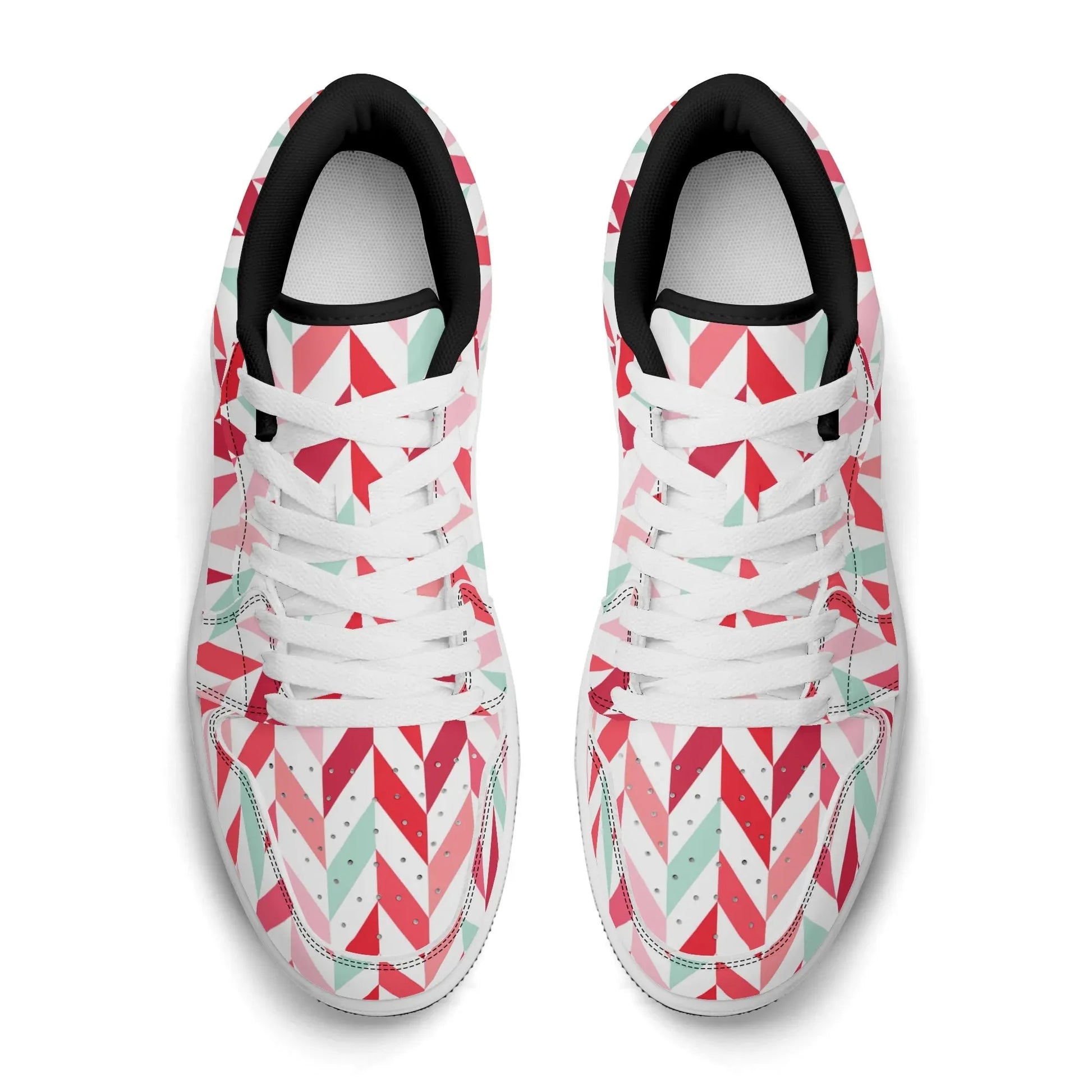 pink-lines-low-top-leder-sneaker-fur-damen-sneaker-jlr-design-71605 - JLR Design