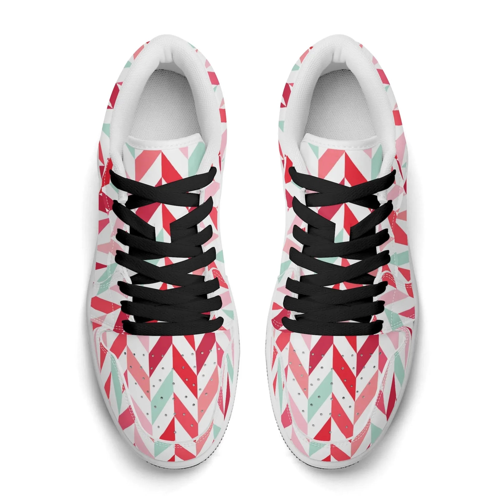 pink-lines-low-top-leder-sneaker-fur-damen-sneaker-jlr-design-49971 - JLR Design