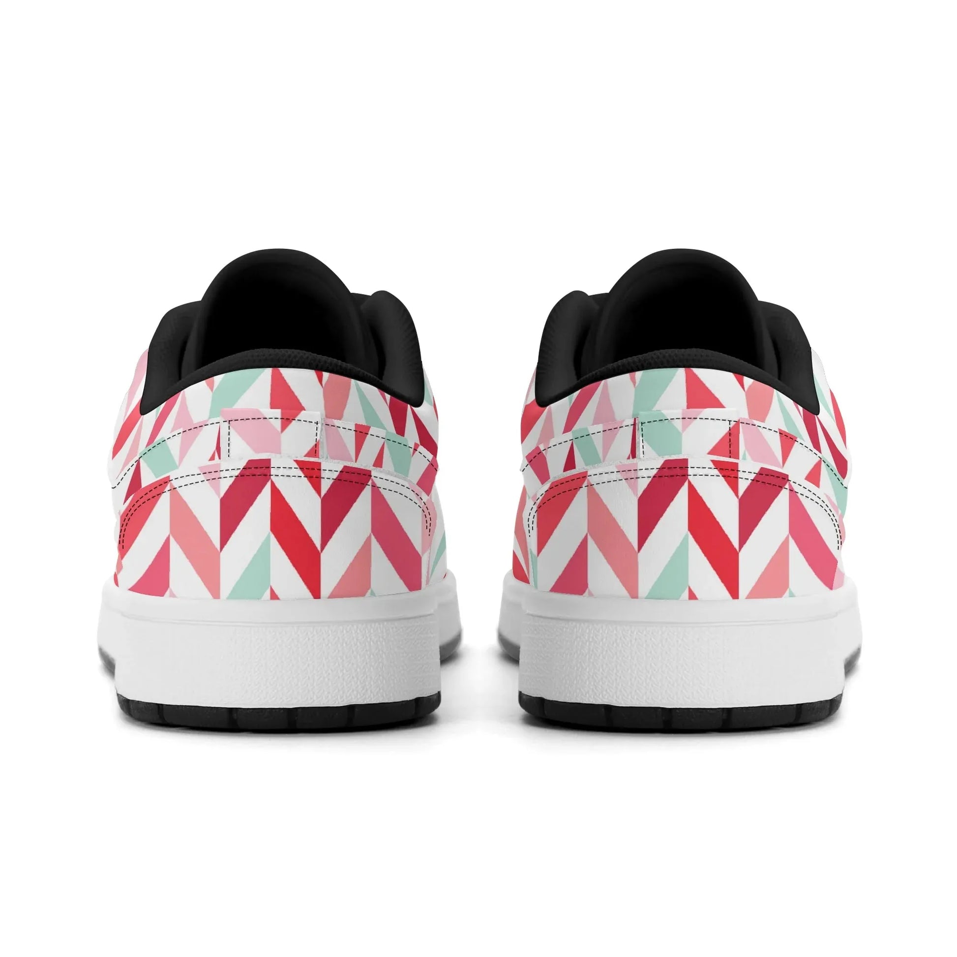 pink-lines-low-top-leder-sneaker-fur-herren-sneaker-jlr-design-95857 - JLR Design