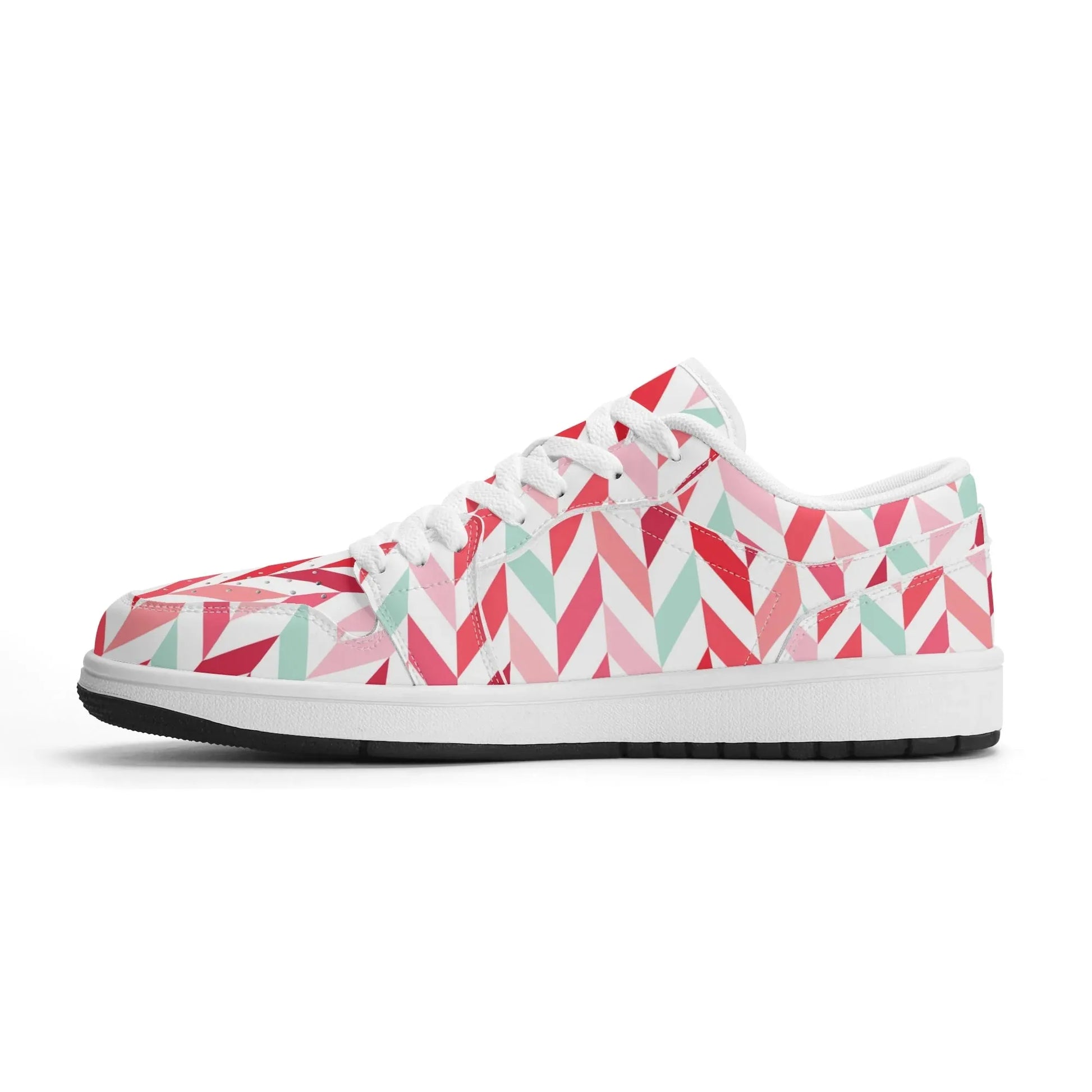 pink-lines-low-top-leder-sneaker-fur-herren-sneaker-jlr-design-29918 - JLR Design