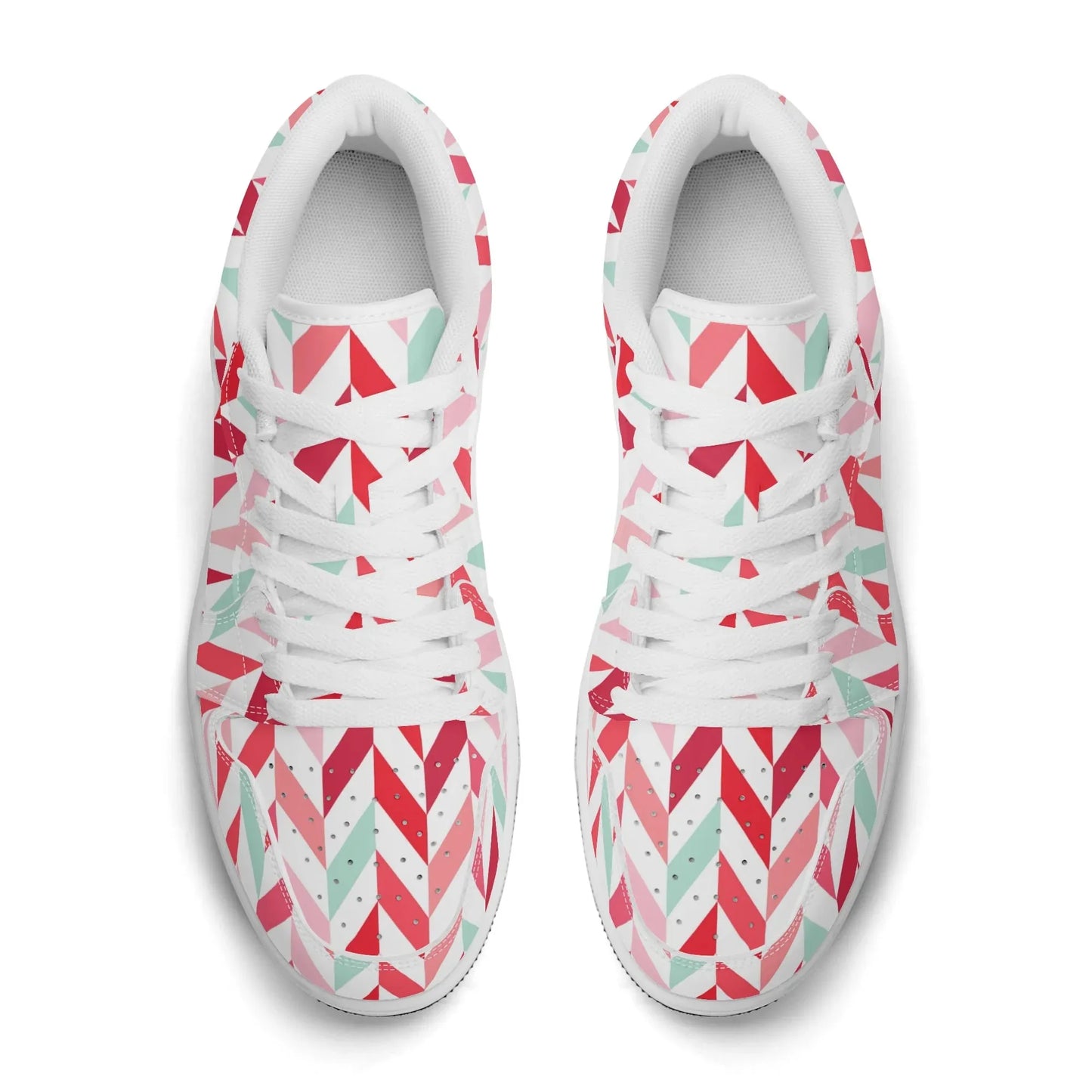 pink-lines-low-top-leder-sneaker-fur-herren-sneaker-jlr-design-86046 - JLR Design