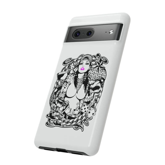 google-pixel-pink-lips-cover-phone-case-jlr-design-24291 - JLR Design