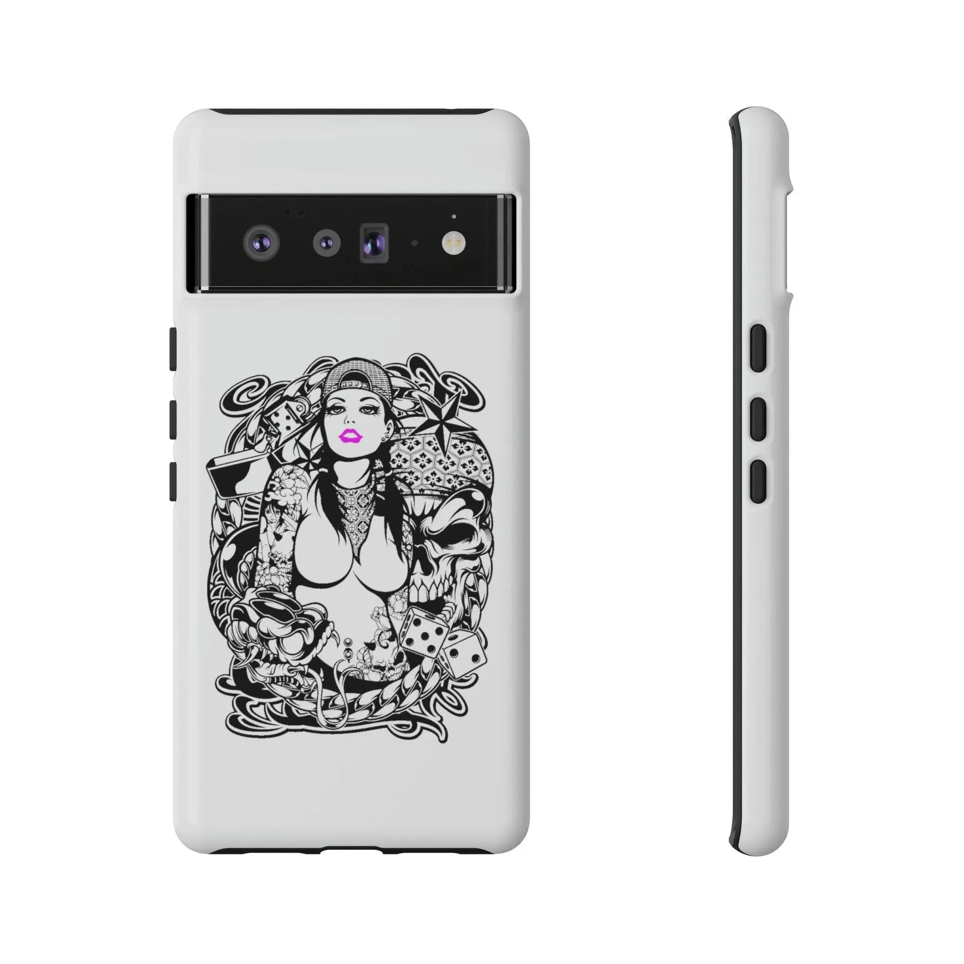 pink-lips-handyhulle-google-pixel-2-3-4-5-6-7-8-9-a-xl-pro-5g-phone-case-jlr-design-91689 - JLR Design