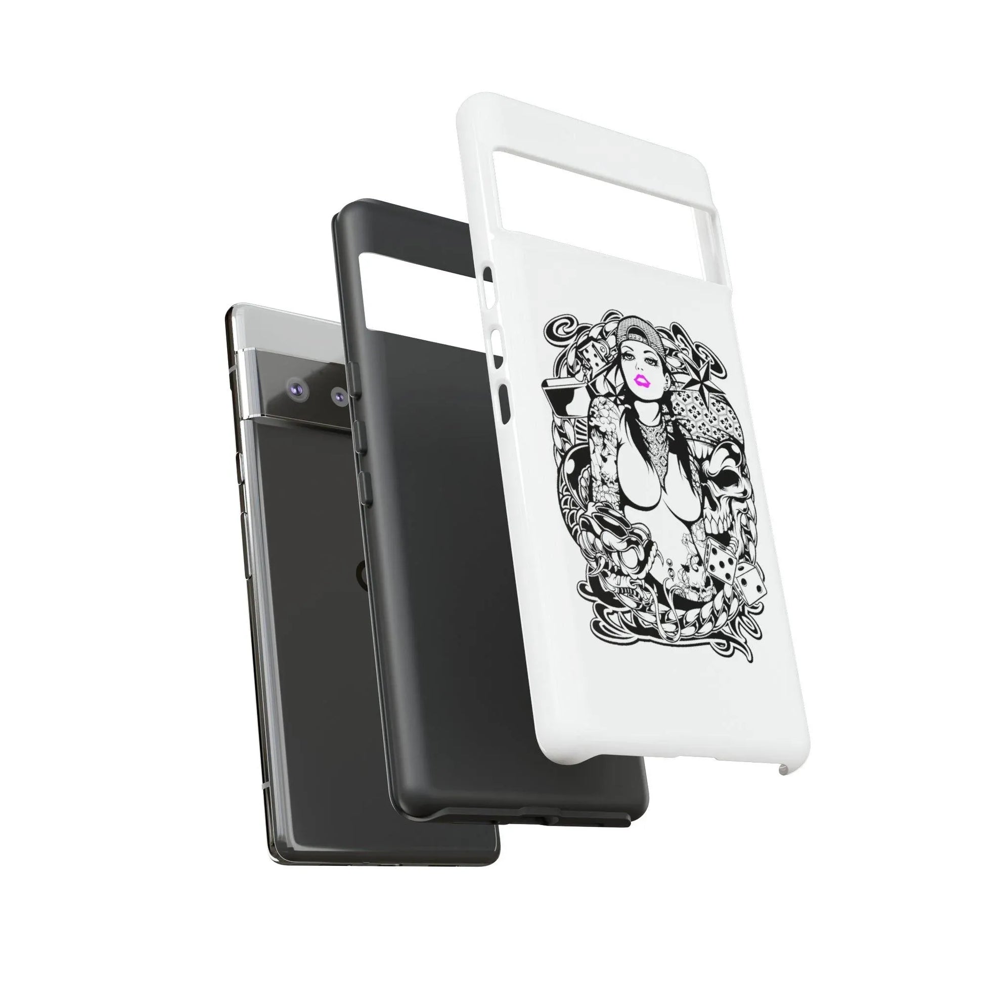 pink-lips-handyhulle-google-pixel-2-3-4-5-6-7-8-9-a-xl-pro-5g-phone-case-jlr-design-65181 - JLR Design