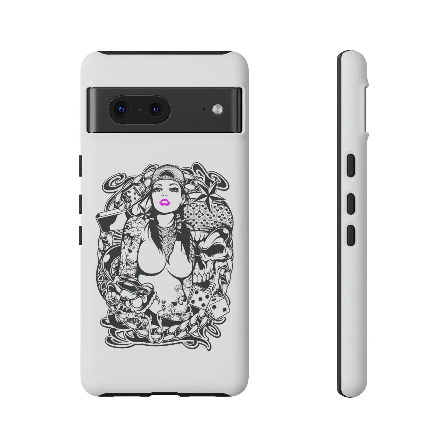 google-pixel-pink-lips-cover-phone-case-jlr-design-19641 - JLR Design