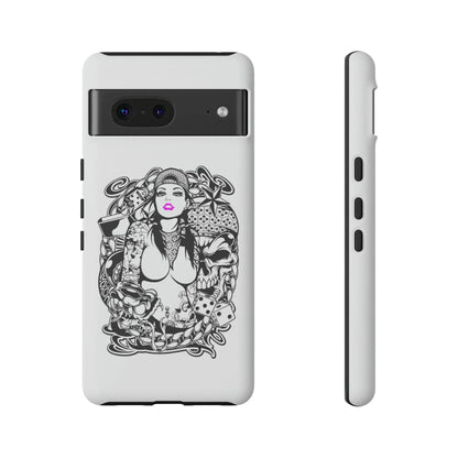 google-pixel-pink-lips-cover-phone-case-jlr-design-19641 - JLR Design