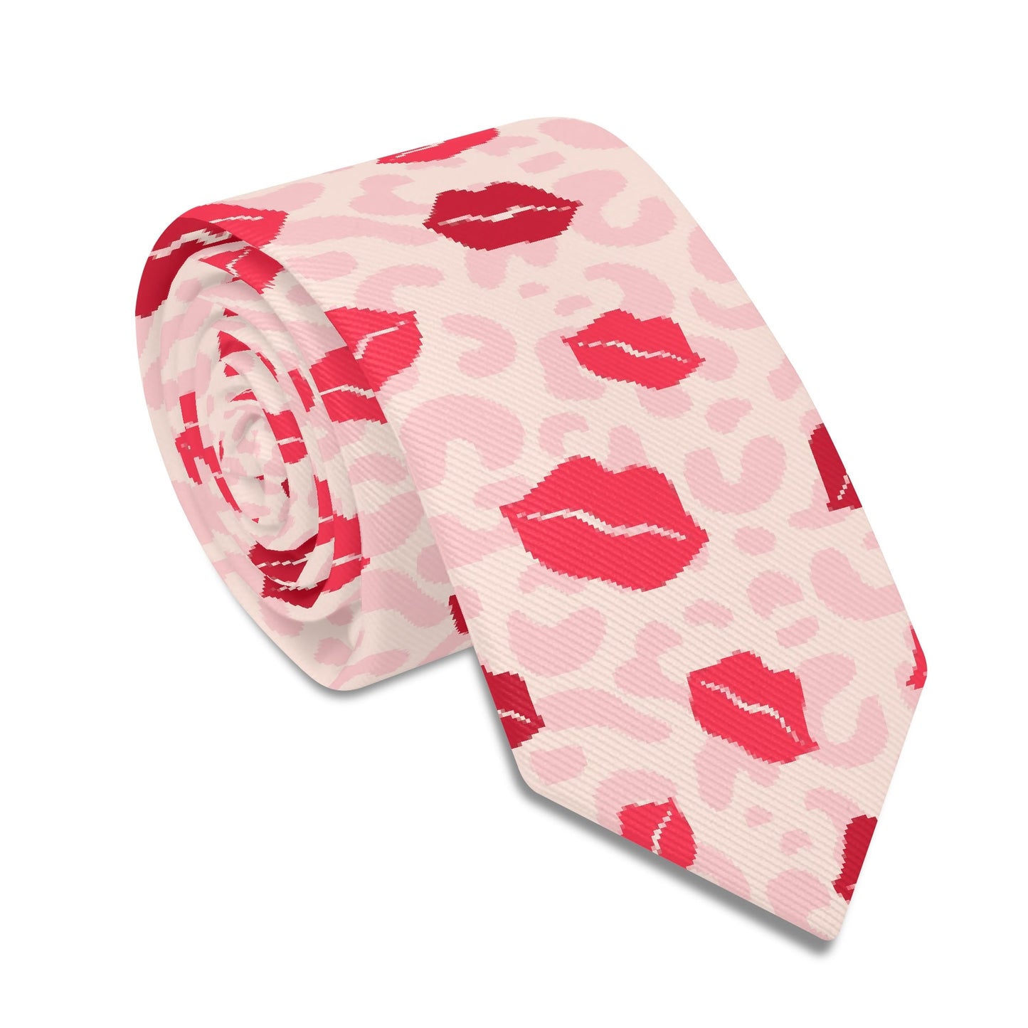 Pink Lips Krawatte Krawatte JLR Design