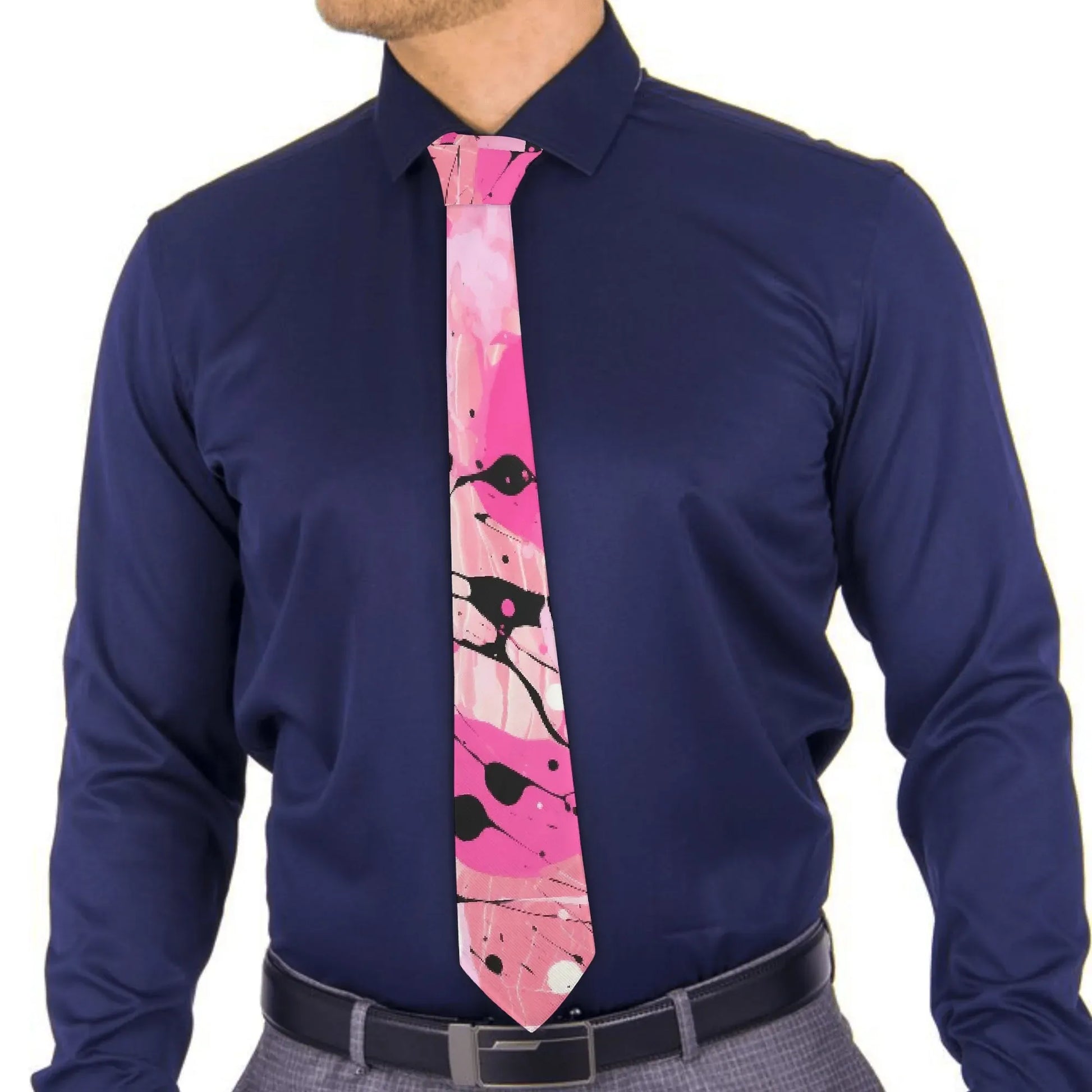 pink-splash-krawatte-krawatte-jlr-design-47586 - JLR Design
