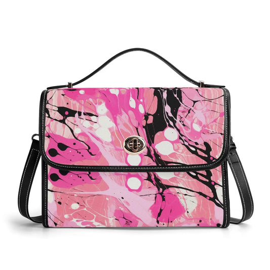 Pink Splash Satchel Bag Umhängetasche Umhängetasche JLR Design