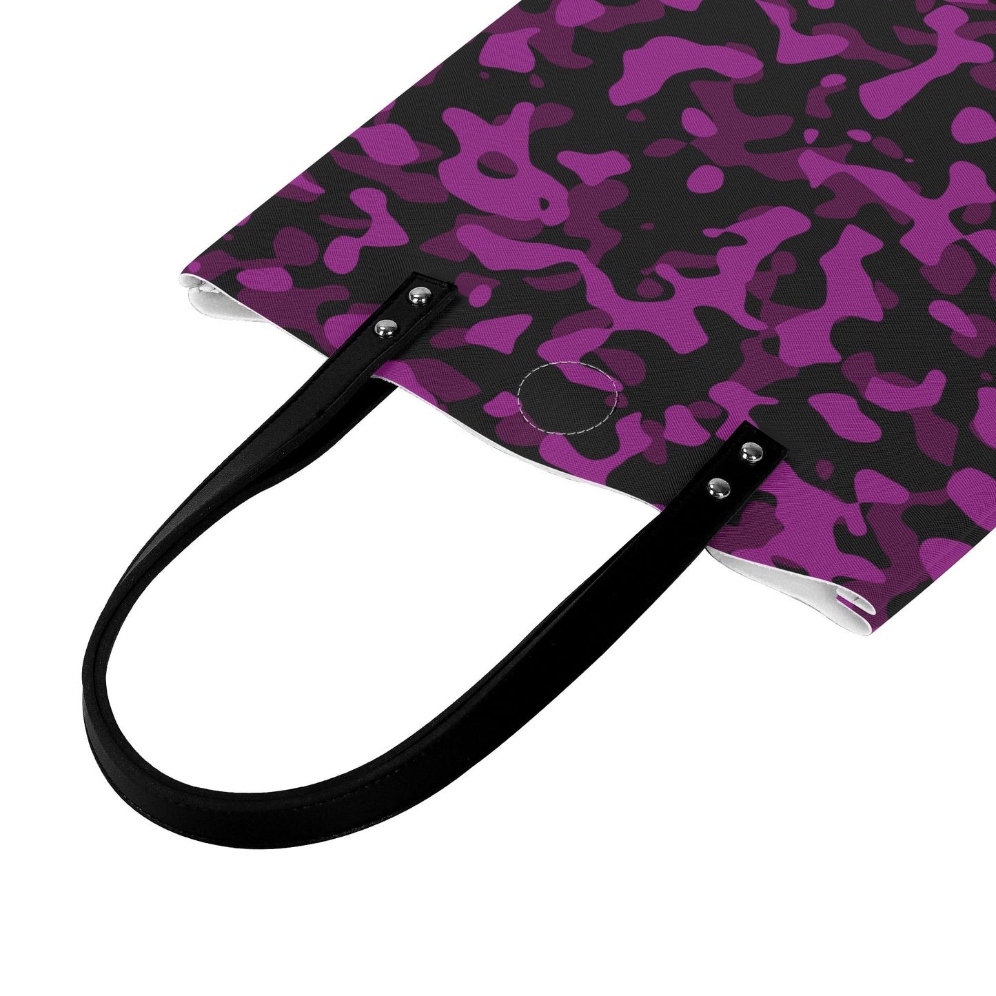 Pinke Camouflage PU Leder Handtasche Handtasche JLR Design