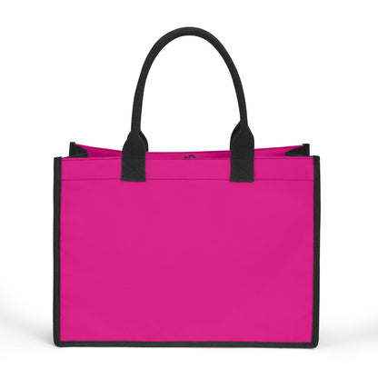 Pinke Canvas Shopper Tasche Einkaufstasche JLR Design