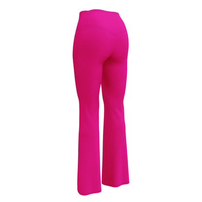 Pinke High Waist Flare Leggings Flare Leggings 59.99 Flare, High, Leggings, Pink, Waist JLR Design