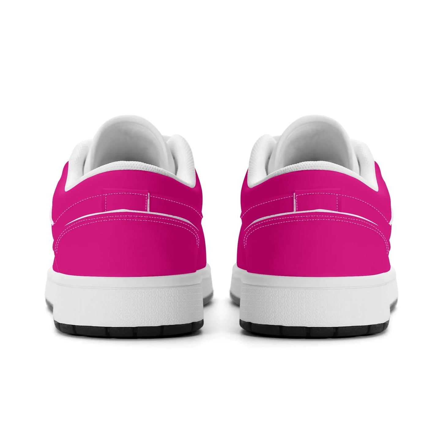 pinke-low-top-leder-sneaker-fur-damen-sneaker-jlr-design-63296 - JLR Design
