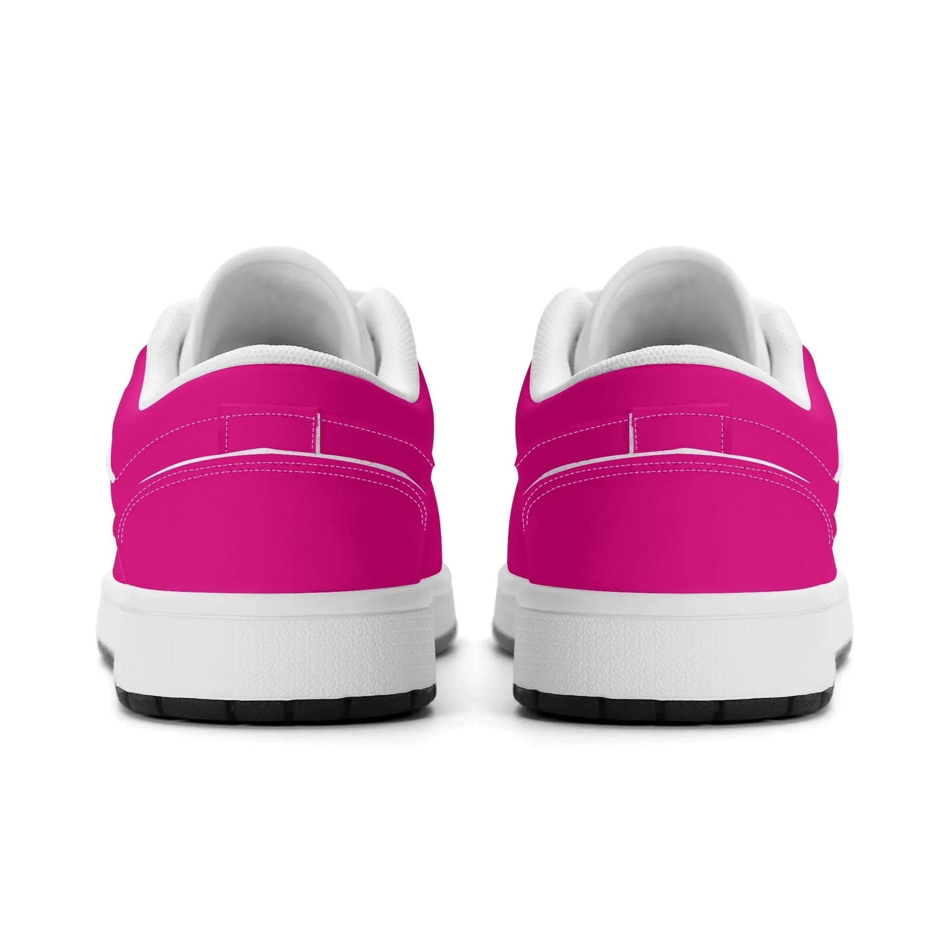 pinke-low-top-leder-sneaker-fur-damen-sneaker-jlr-design-63296 - JLR Design