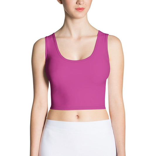 Pinkes Damen Crop Top Crop Top 39.99 Crop, Damen, Medium, Red, Top, Violet JLR Design