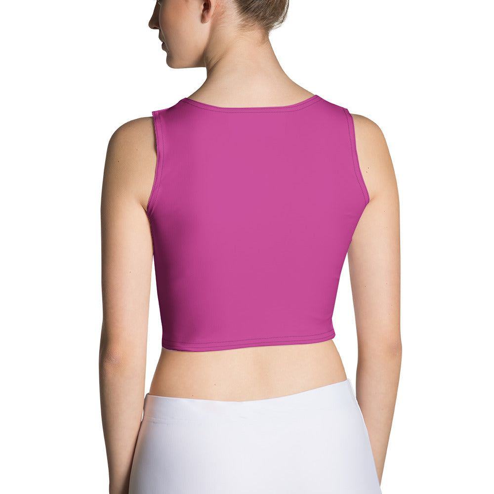 Pinkes Damen Crop Top Crop Top 39.99 Crop, Damen, Medium, Red, Top, Violet JLR Design