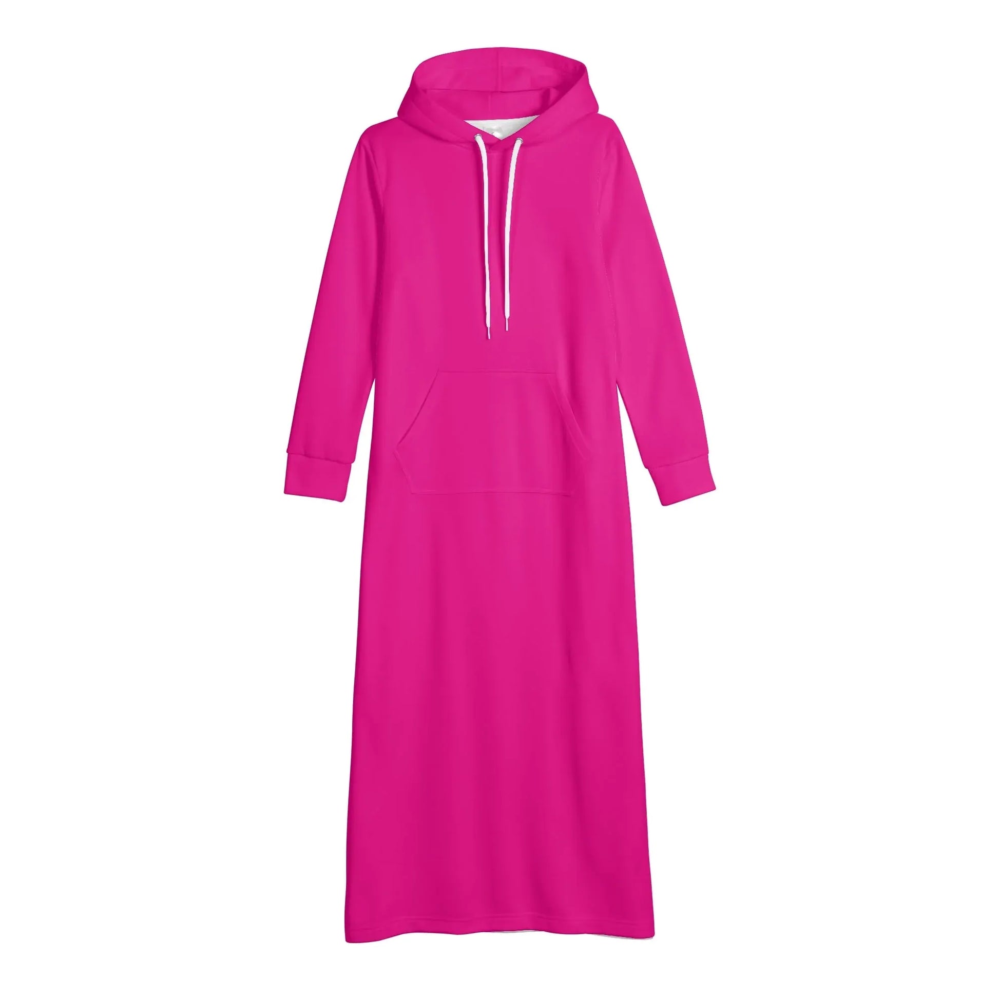 pinkes-bequemes-leichtes-hoodie-kleid-hoodiekleid-jlr-design-83119 - JLR Design