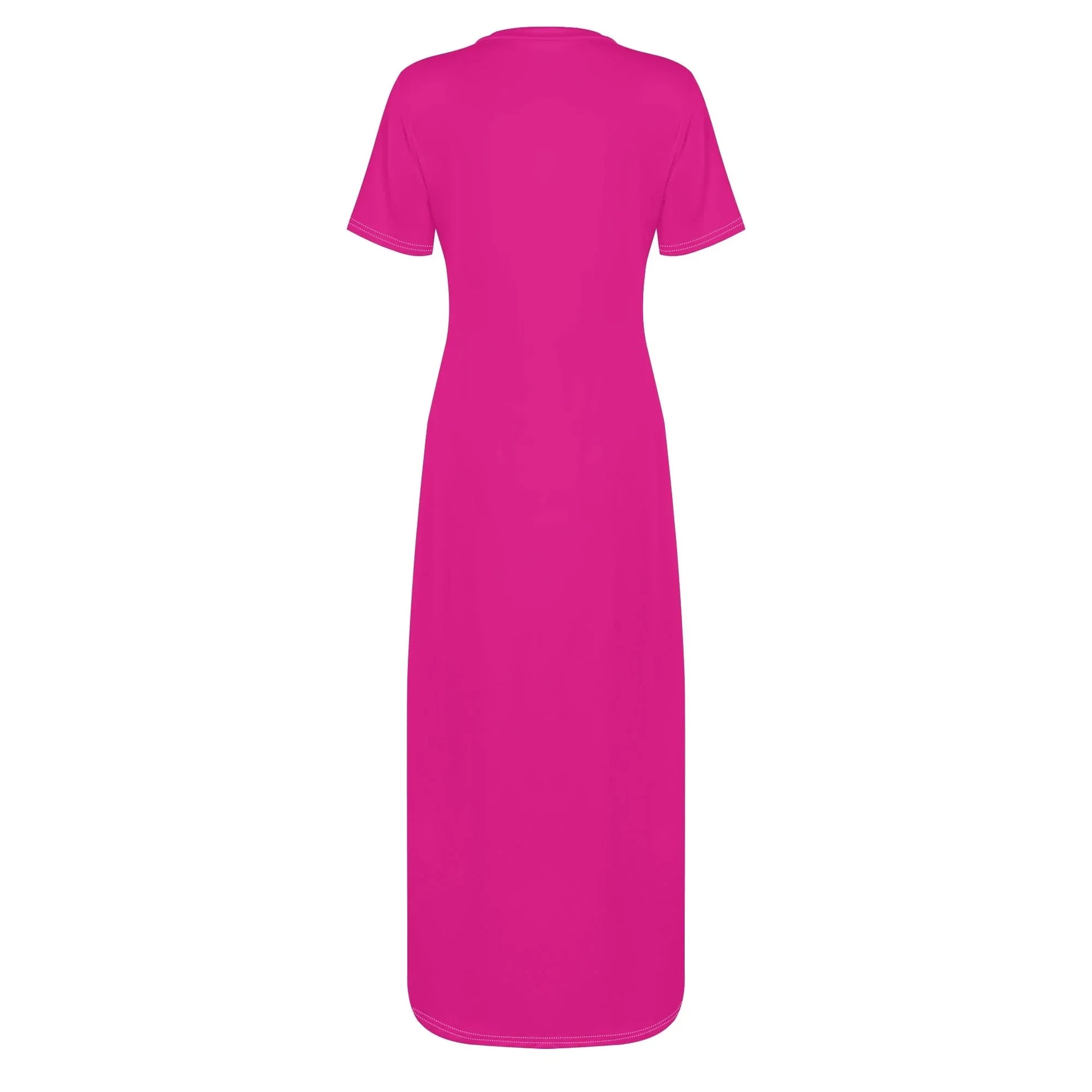 pinkes-short-sleeve-long-dress-long-dress-jlr-design-49701 - JLR Design