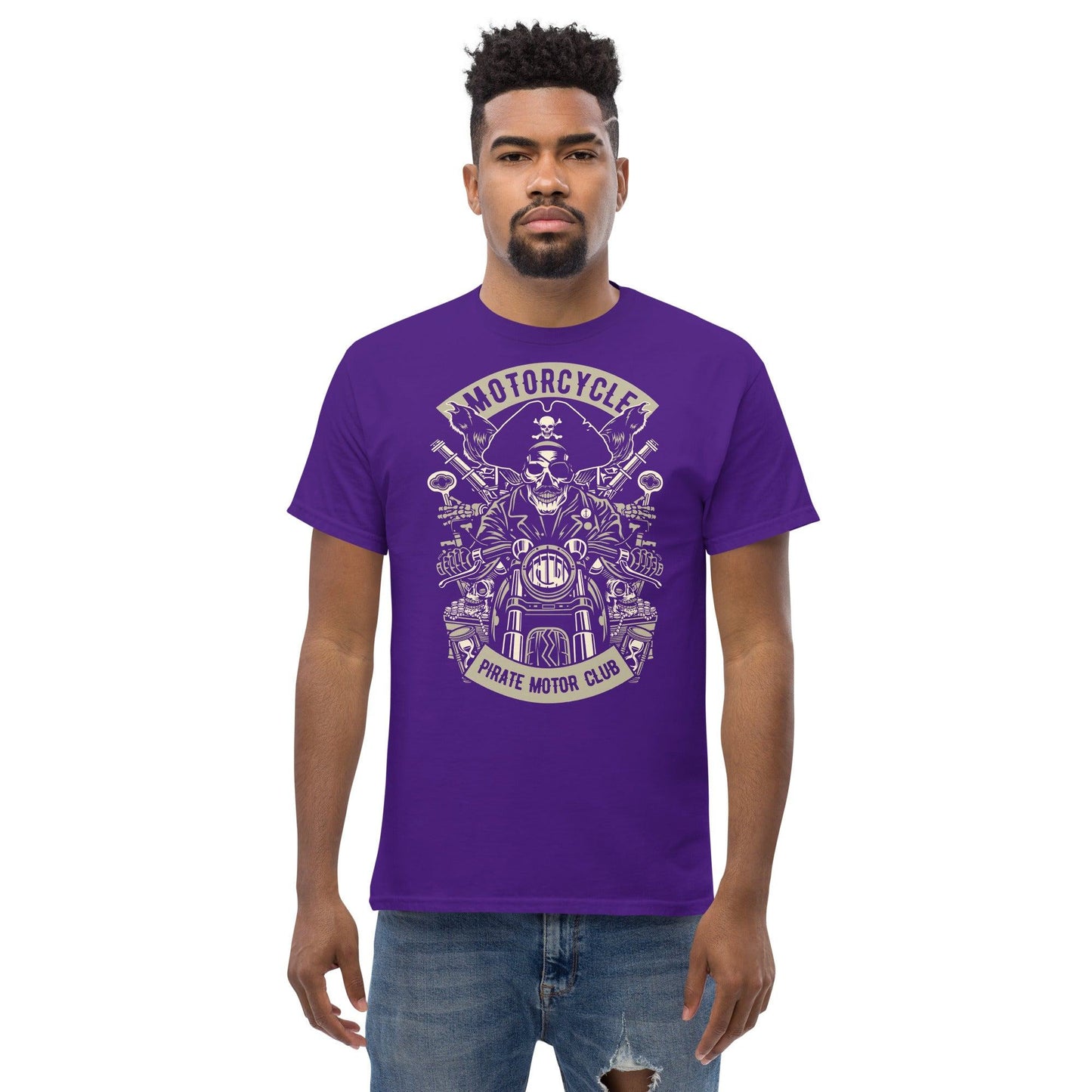 Pirate Motor Club Herren-T-Shirt T-Shirt 29.99 Herren, Motorcycle, Pirate JLR Design