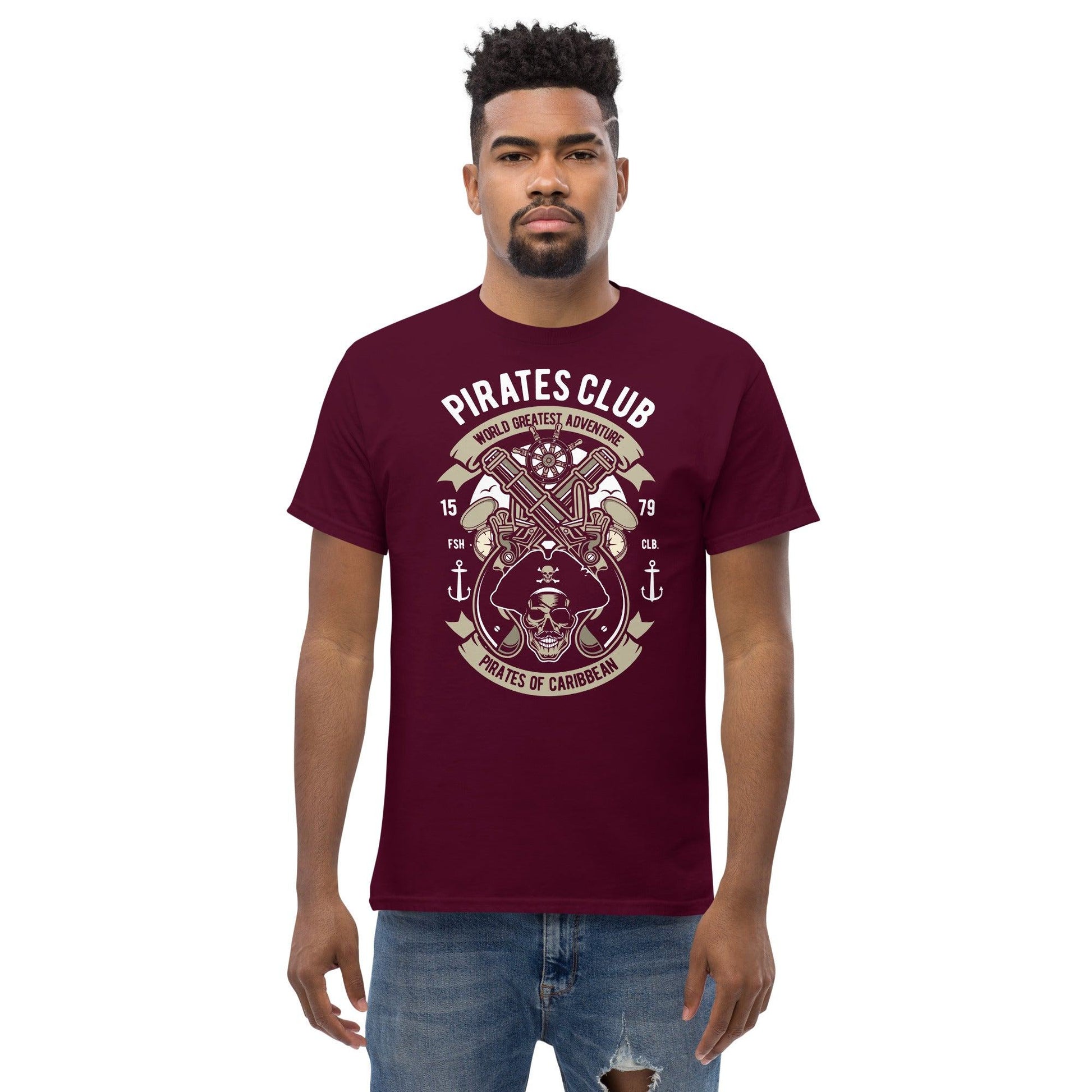 Pirates Club Herren-T-Shirt T-Shirt 29.99 Club, Herren, Pirates JLR Design