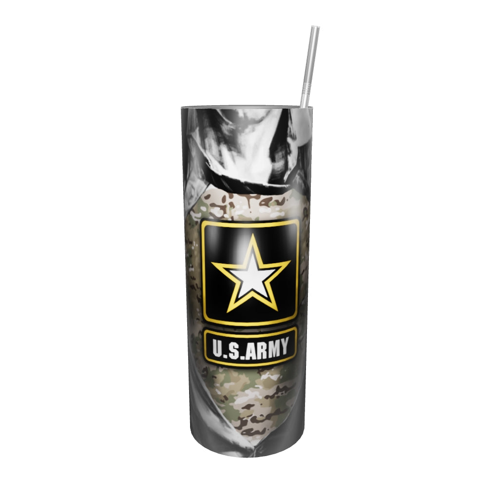 Army Superman Becher