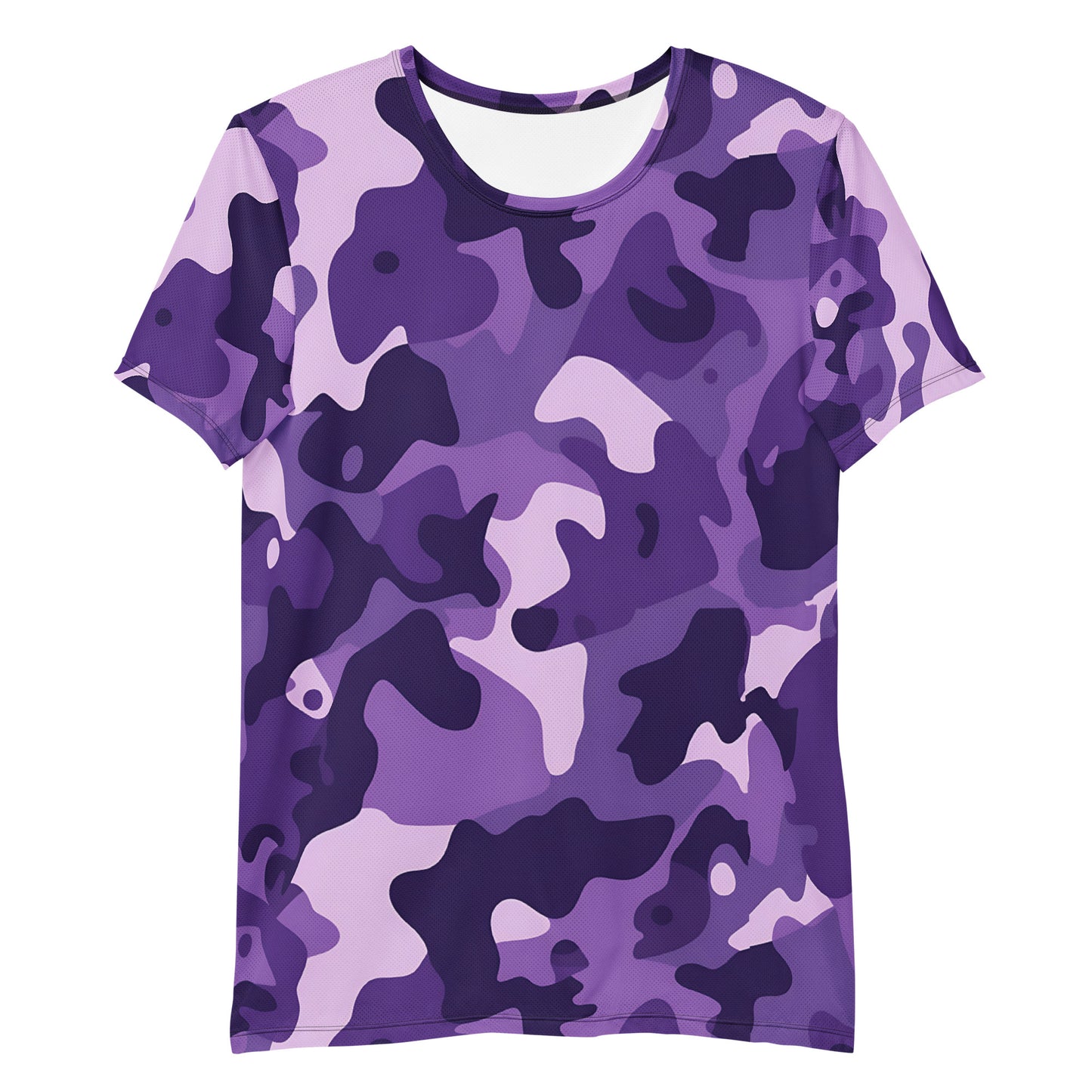 Purple Camouflage v2 Sport-T-Shirt für Herren Sport T-Shirt JLR Design